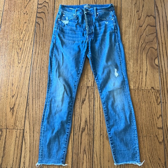 MOTHER The Stunner Ankle Fray 26 - Picture 2 of 10